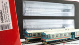 RIVAROSSI HR2490 - H0 1:87 - Set automotrici Diesel FS ALn 663 livrea blu bianco origine