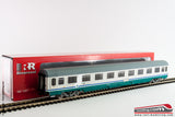 RIVAROSSI HR4167 - 1:87 - Carrozza viaggiatori FS UIC-Z1 di 1° Cl. Livrea XMPR