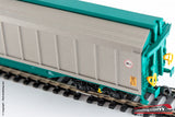 RIVAROSSI HR6290 - H0 1:87 - Set 2 carri FS a pareti scorrevoli tipo Habillss XMPR