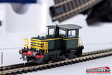ROCO 51157 - H0 1:87 - Startset analogico + binari + D 214 Badoni + Carri merce e gru