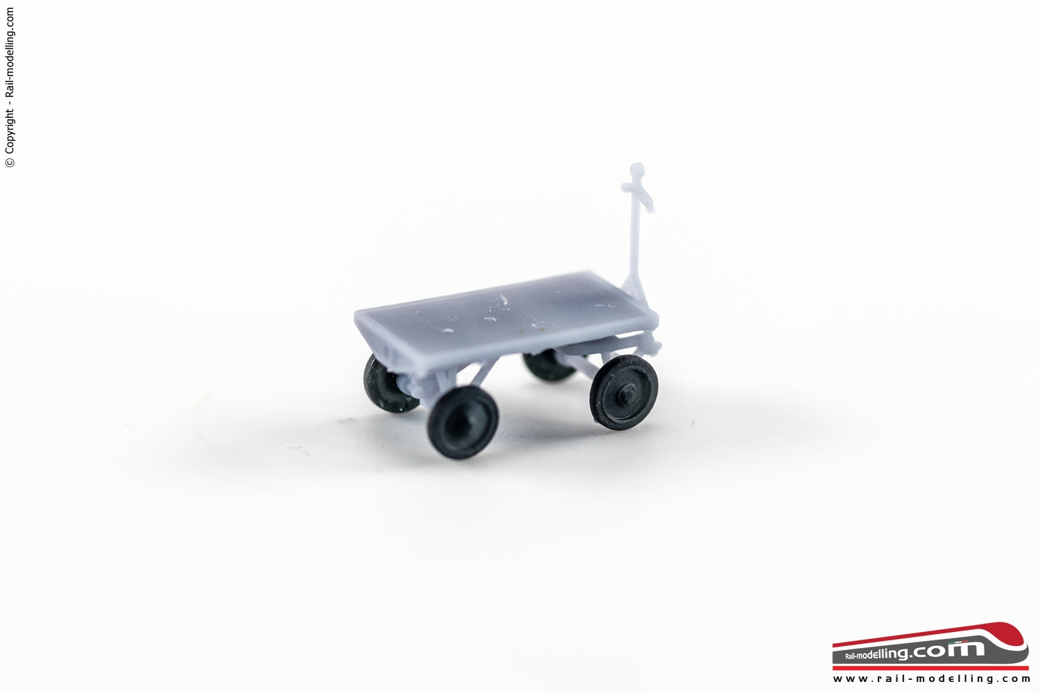 RM 50072 - H0 187 - Carretto porta bagagli a 4 ruote