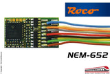 ROCO 10894 - Decoder digitale DCC NEM-652 a 8 poli da 1.0 A