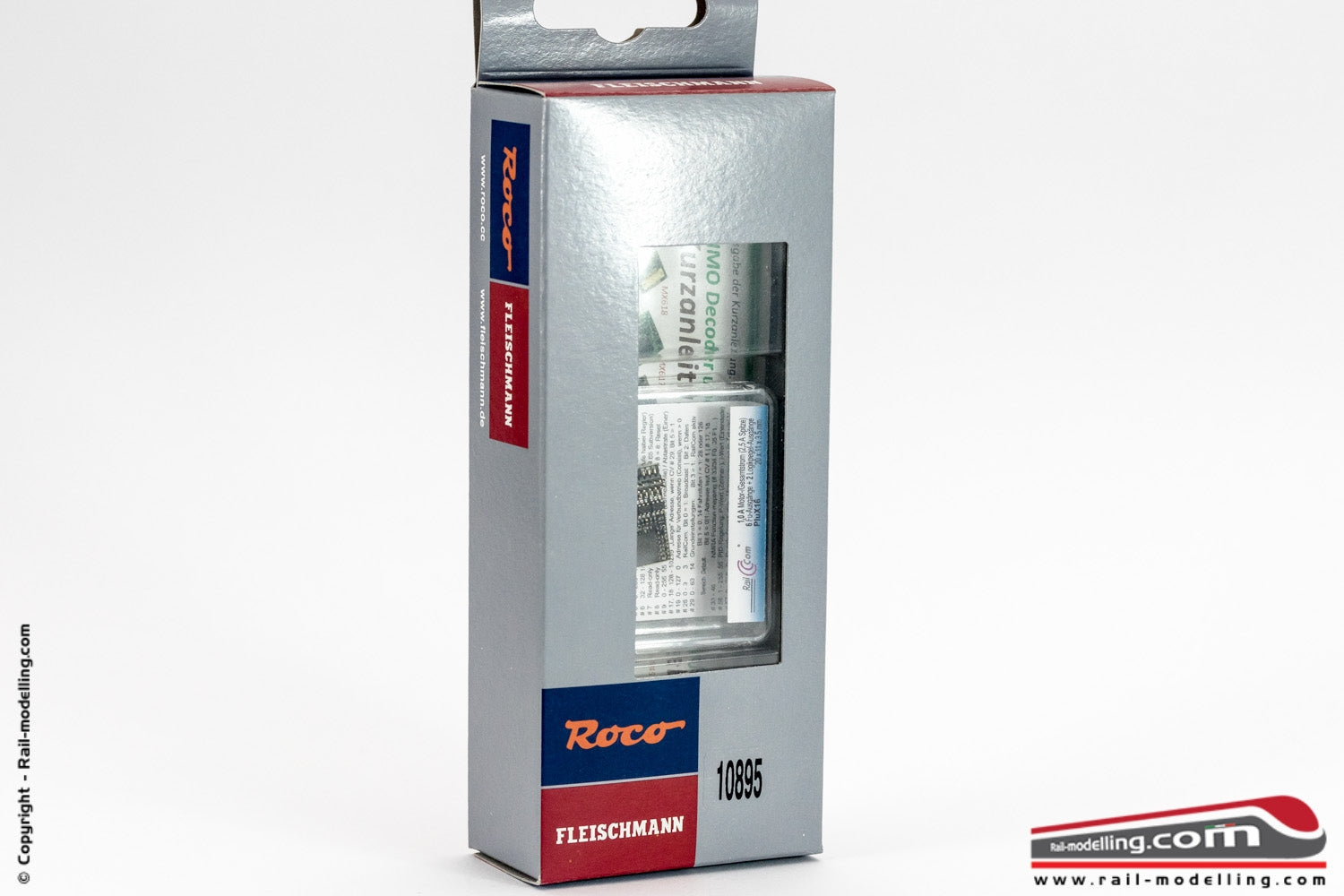 ROCO 10895 - Decoder digitale DCC NEM-658 Plux-16 a 16 poli da 1.0 A