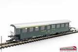 ROCO 44730 - H0 1:87 - Carrozza passeggeri SBB-CFF-FFS di 1° e 2° classe con terrazzini