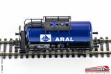 ROCO 56258 - H0 1:87 - Carro cisterna DB Compagnia ARAL - 21 80 073 8 611-1