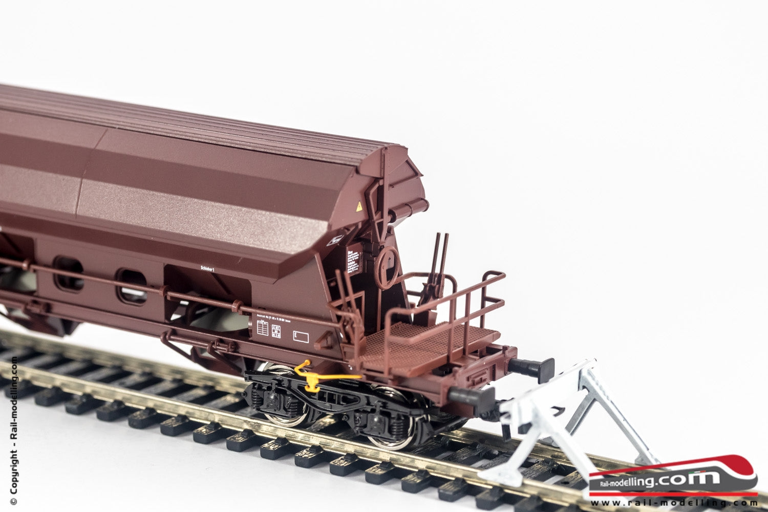 ROCO 66370 - H0 1:87 - Carro merci lungo tramoggia DB modello Tadgs 959 Ep. IV