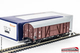 ROCO 67279 - H0 1:87 - Carro merci chiuso DR modello Gltrhsu 13 Ep. III