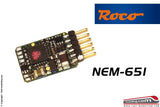 ROCO 685305 - Decoder digitale DCC NEM-651 a 6 poli da 0.8 A