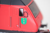 ROCO 70656 - H0 187 - Locomotiva elettrica SBB CFF FFS 460 058-1 livrea 100 anni Circo Knie Ep. VI