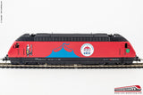ROCO 70656 - H0 187 - Locomotiva elettrica SBB CFF FFS 460 058-1 livrea 100 anni Circo Knie Ep. VI