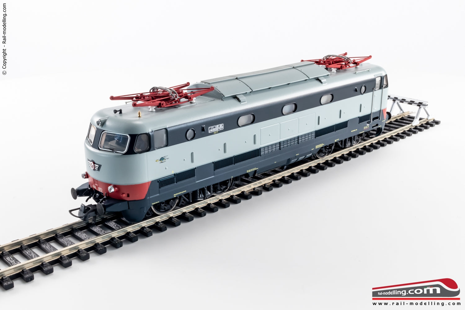 ROCO 70890 - H0 187 - Locomotiva elettrica FS E.444.032 Tartaruga Ep. IV