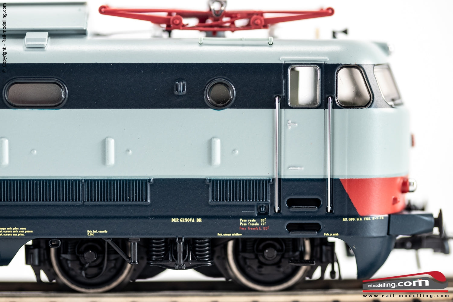ROCO 70890 - H0 187 - Locomotiva elettrica FS E.444.032 Tartaruga Ep. IV