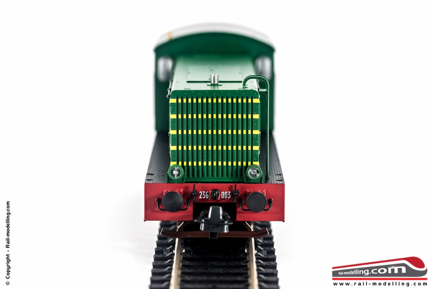 ROCO 72811 - H0 1:87 - Locomotiva diesel da manovra D 236.003 livrea verde Ep.: III DCC SOUND