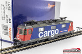 ROCO 73256 - H0 1:87 - Locomotiva elettrica SBB CFF FFS Re 421 389-8 livrea CARGO Ep. VI