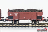 ROCO 76199 - H0 1:87 - Set 3 carri merce aperti FS L con carico materiale Ep. III