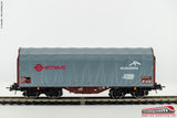 ROCO 76447 - H0 187 - Carro merce telonato ERMEWA ArcelorMittal Ep. VI