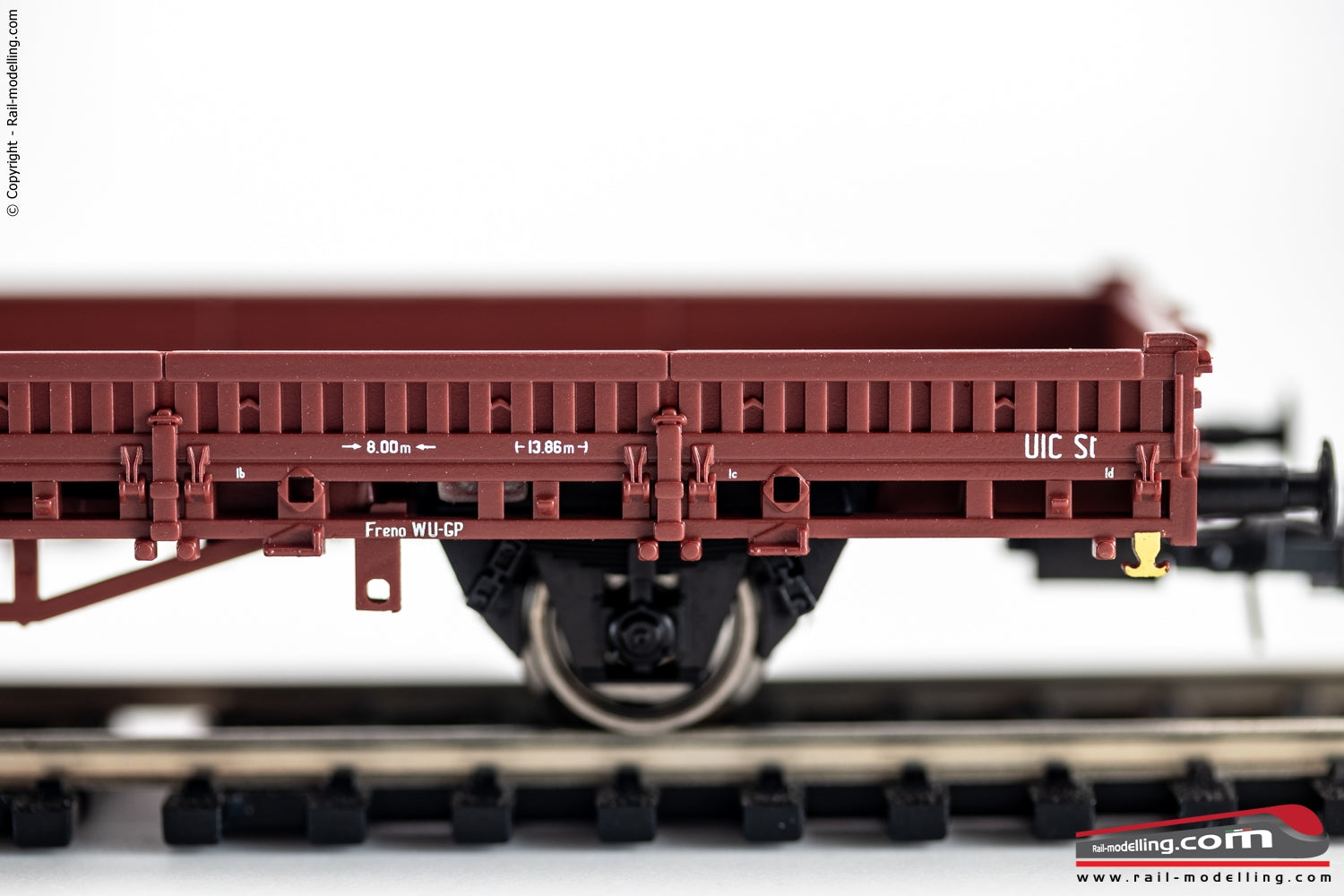 ROCO 76525 - H0 187 - Carro merce a sponde basse FS modello Ks Ep. V