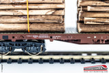 ROCO 76777 - H0 1:87 - Carro merci a painale con carico legname  SBB CFF FFS modello Rs