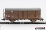 ROCO 76896 - H0 1:87 - Carro merci chiuso DSB modello Gs Ep. IV