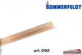 SOMMERFELDT 092 - H0 1:87 - Filo guida per caneria 20 pz sezione 1,0 x 500mm