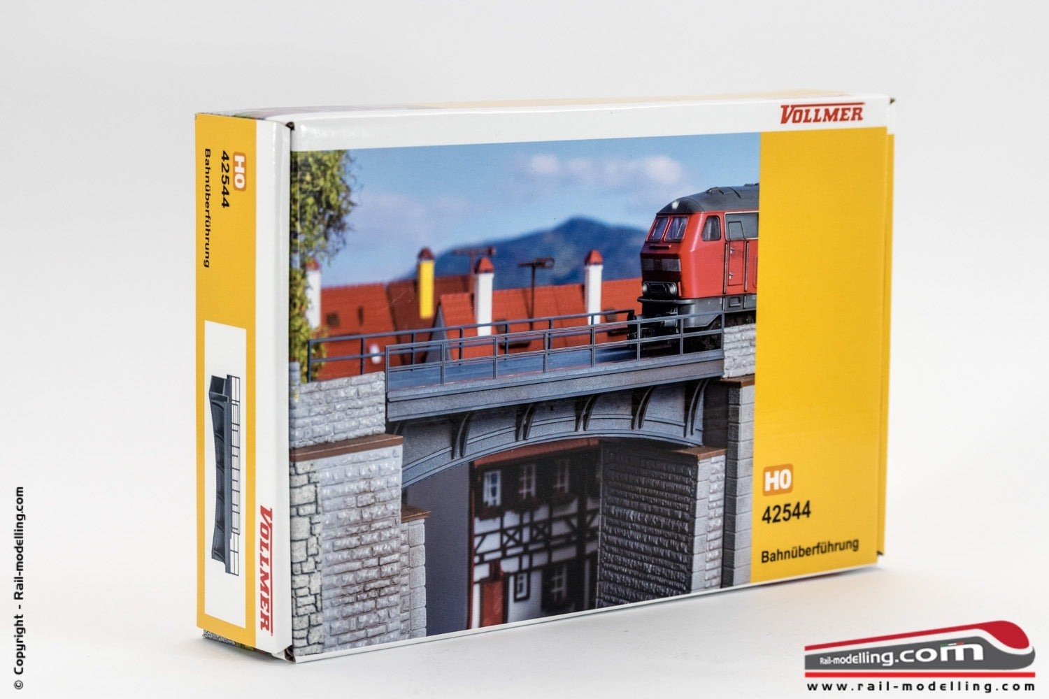 VOLLMER 42544 - H0 1:87 - Ponte ferroviario 12 x 7 x 3.7 cm